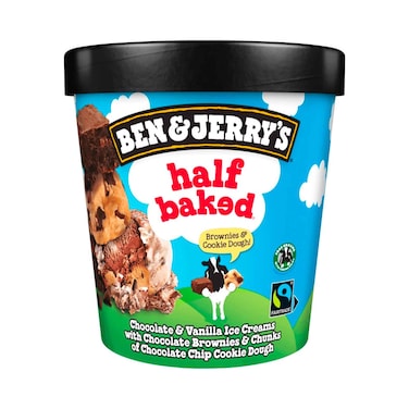 Ben &amp; Jerry&rsquo;S Half Baked 465Ml
