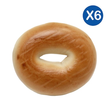Bagel Plain 320g X6