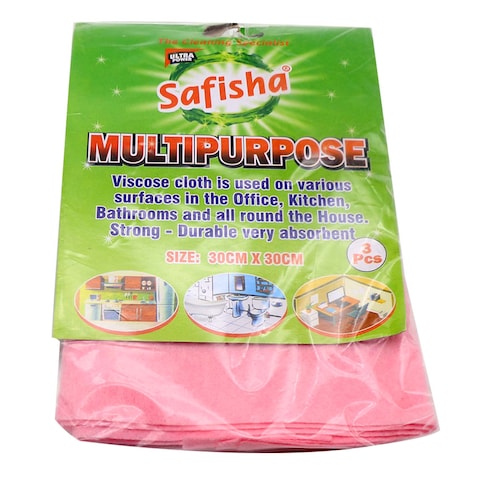 SAFISHA M/PURPOSE CLTH 3&#39;S 30X30CM