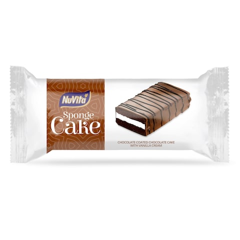 NuVita Vanilla Chocolate Coated Sponge Cake 33g