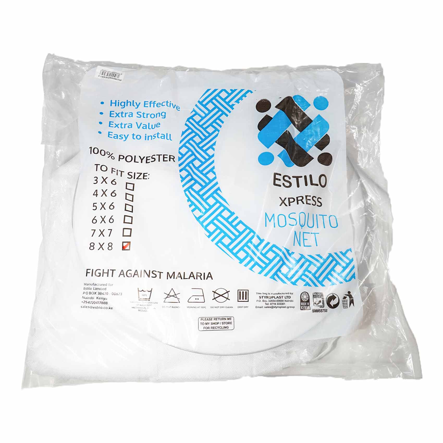 Estilo Xpress Round Mosquito Net