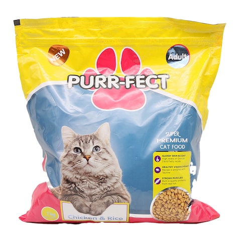 PURR-FECT CHICKEN&amp;RICE FLAVOUR1KG