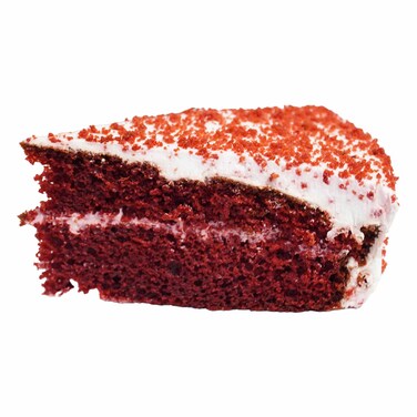 Red Velvet Fresh Cake piece 