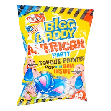 Bigg Daddy Party Mix Lollipops 50pcs