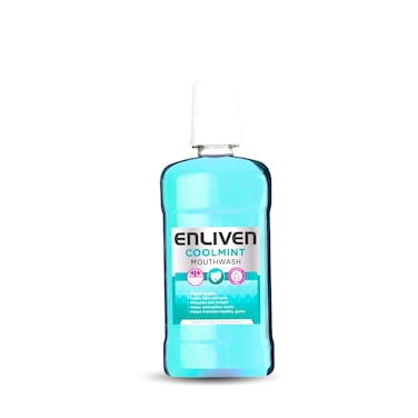 Enliven Mouthwash Cool Mint 500Ml