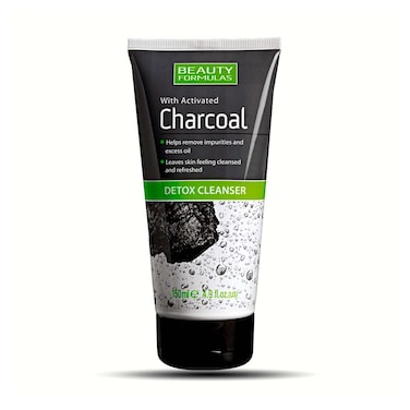 Beauty Formulas Charcoal Detox Cleanser 150Ml