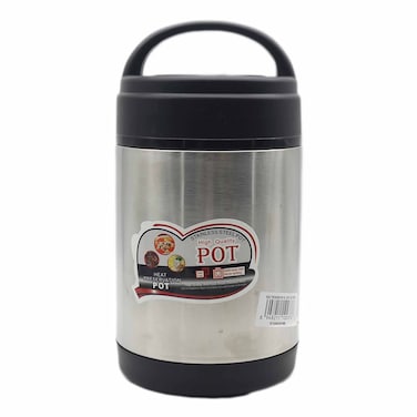 Heat Press Stainless Steel Lunch Jar 1800Ml