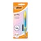 BIC EasyClic Refillable Fountain Pen Blue Ink - Assorted Body Colours, Pack of 1