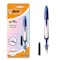BIC EasyClic Refillable Fountain Pen Blue Ink - Assorted Body Colours, Pack of 1
