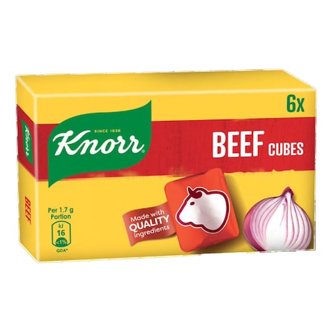 Knorr Soft Beef Cubes  8g X 6pieces