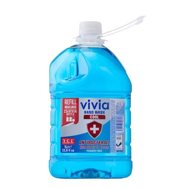 Vivia Antibacterial Refill Handwash Cool 1l