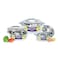 Matrix Stainless Steel Gold Hotpot 2500Ml