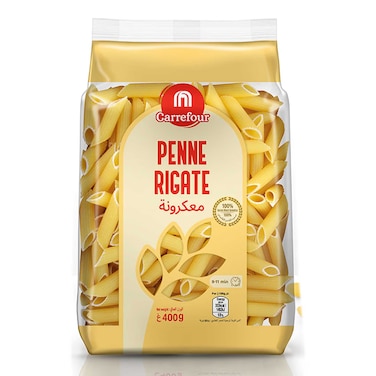 Carrefour Mlogo Pasta Penne Rigate 400G