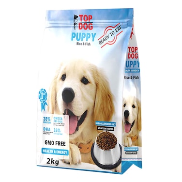 Top Dog Rice And Fish Puppy Food 2kg