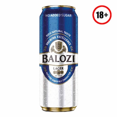 Balozi Lager Can