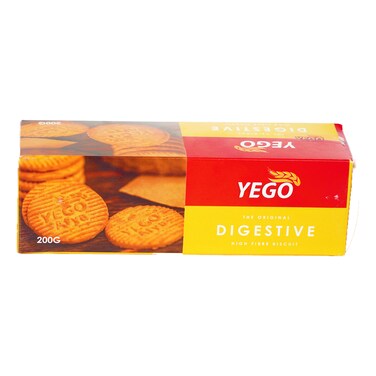 Yego Digestive Biscuits 24X200G