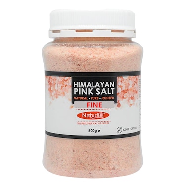 Naturalli Himalayan Pink Fine Salt 500Gms