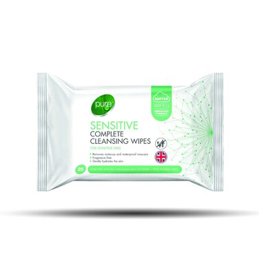 Pure Sensitive Complete Cleansing Wipes 25'S