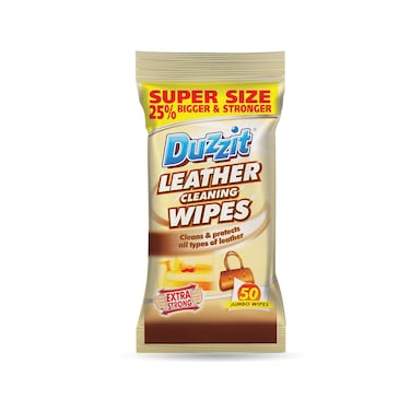 Duzzit Leather Cleaning Wipes 50pk