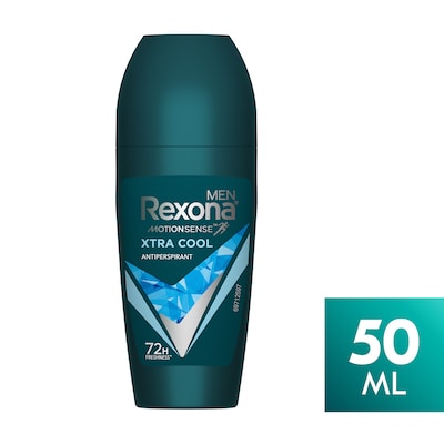Rexona Men Roll-on , 72Hr Freshness , For Extra Cool and Refreshing Fragrance , Xtra Cool , 50ML