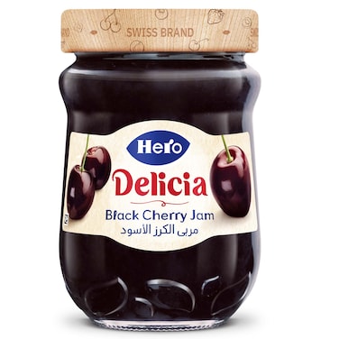 HERO BLACK CHERRY JAM 350G