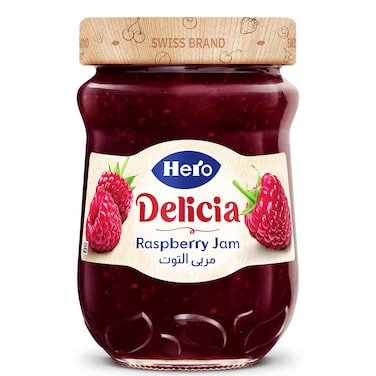 HERO RASPBERRY JAM 350G