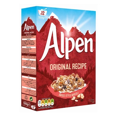 ALPEN ORIGINAL MUESLI550G