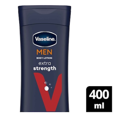 Vaseline Men Body Lotion Extra Strength 400ml