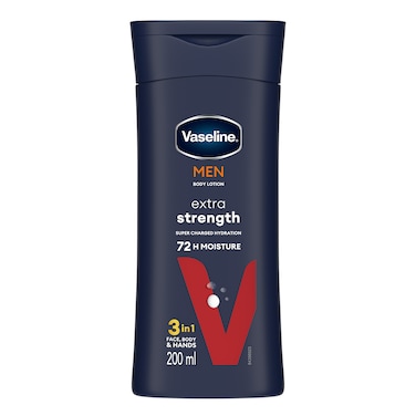 Vaseline Men Body Lotion Extra Strength 200ml