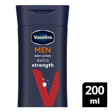 Vaseline Men Body Lotion Extra Strength 200ml
