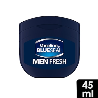 Vaseline Men Petroleum Jelly, Fresh, for Skin Moisturizing and Cooling Experience, 45ml