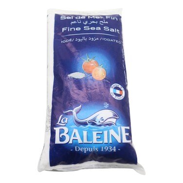 La Baleine Iodized Fine Sea Salt 1kg