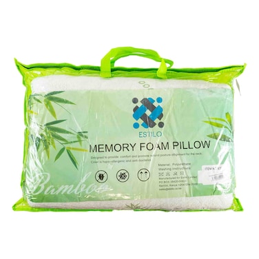 Estilo Premium Memory Foam Pillow Queen