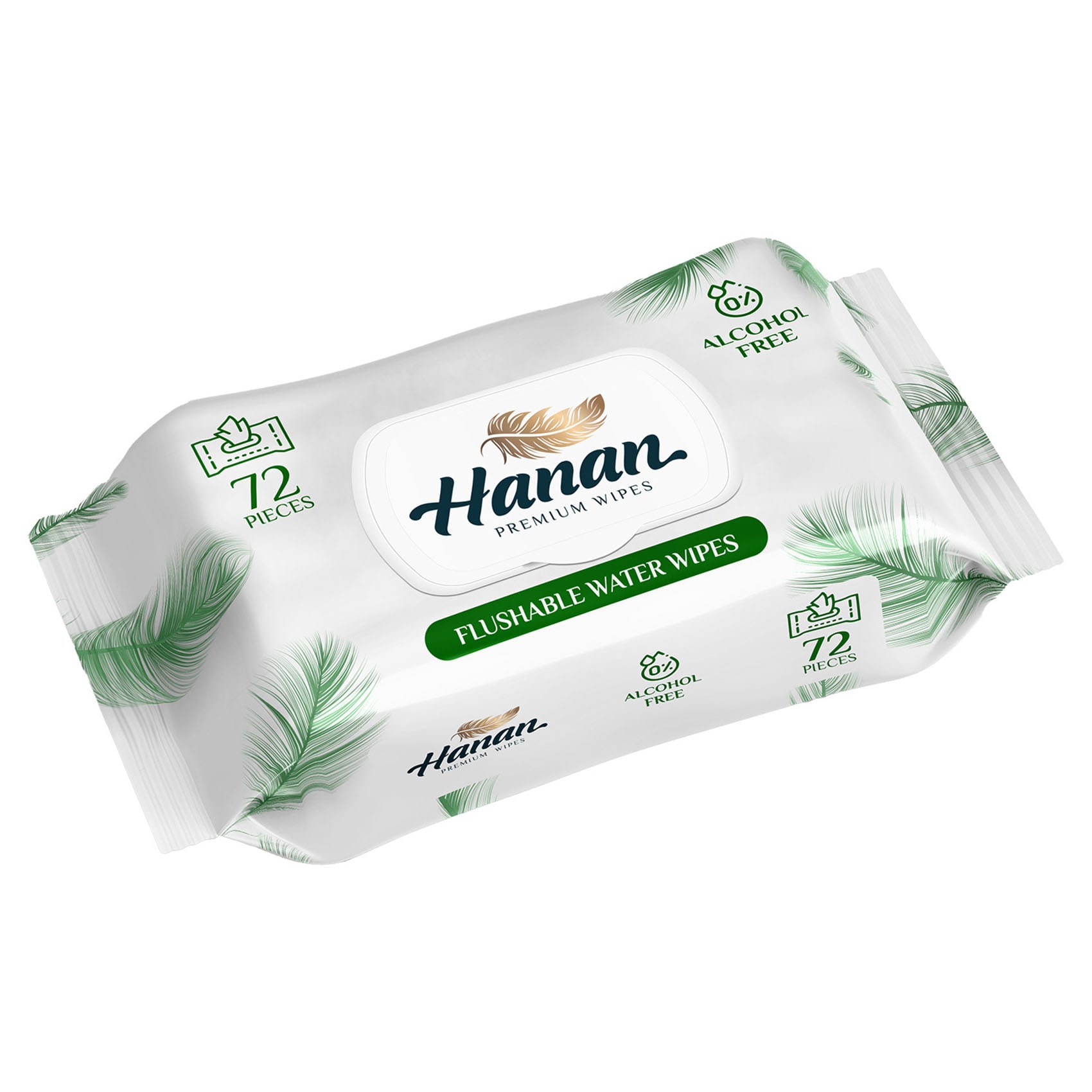 Hanan Flushable Wipes