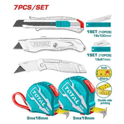 Total Measuring Tape Knife Set