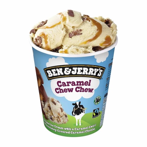 Ben &amp; Jerry&#39;S Caramel Chew Chew 465Ml