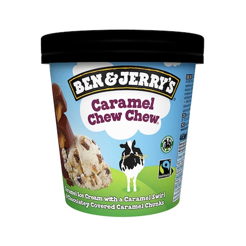Ben &amp; Jerry&#39;S Caramel Chew Chew 465Ml