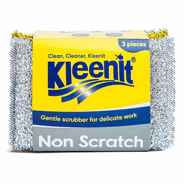 KLEENIT NON SCRATCH SCRUBBER 3PACK