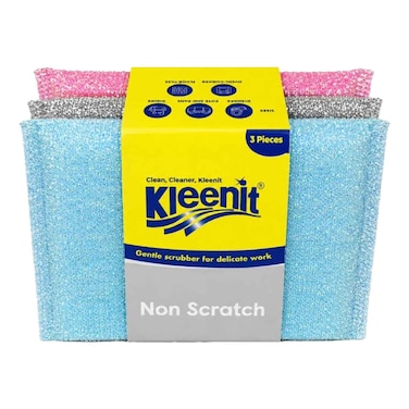 Kleenit Non Scratch Scrubber 3 Pack