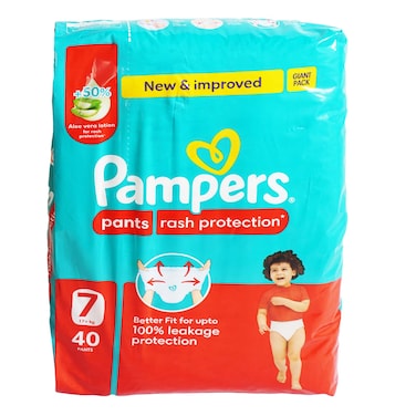 Pampers Baby Pants Diaper Extra Large Size 7 35 Pieces  16 Kg