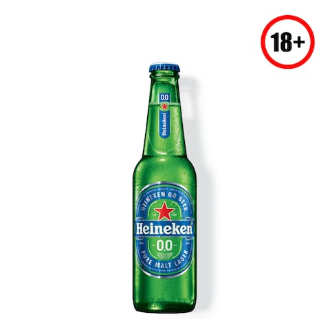 Heineken Premium Quality 0.0  Non Alcoholic Beer 330Ml