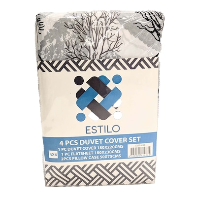 ESTILO DUVET COVER PRINTED 4X6 DBL