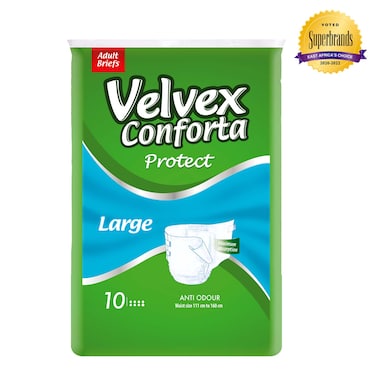 Velvex Conforta Adult Diapers Large