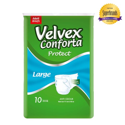 Velvex Conforta Adult Diapers Large