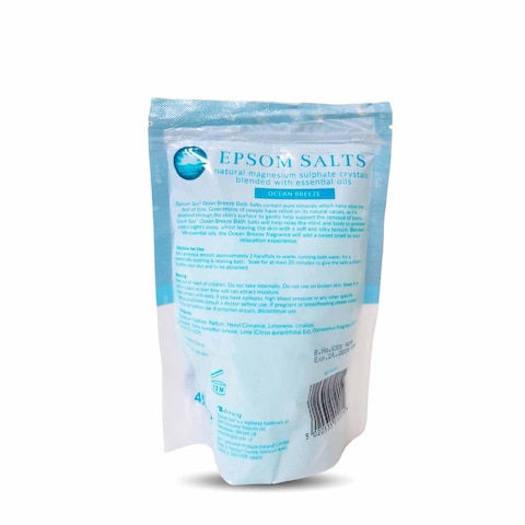 Elysium Spa Epsom Salts Ocean Breeze 450G