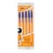 BIC Orange Fine Ballpoint Pens Fine Point (0.8 mm) - Blue, Pouch (5 + 1 FREE )