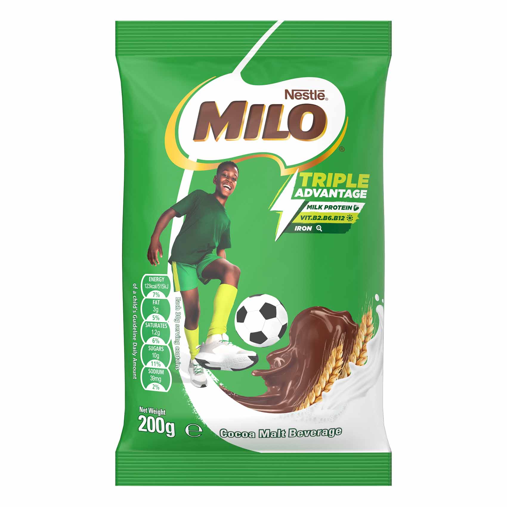 Buy Nestle Milo Triple-A Satchet 200g Online | Carrefour Kenya