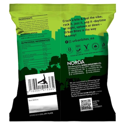 Norda Urban Bites Funky Fruity Chutney Potato Crisps 30G