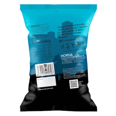 Urban Bites Samba Salt And Vinegar Potato Chips 120G
