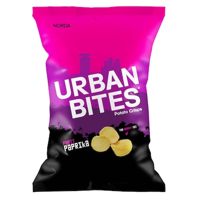 Urban Bites Party Paprika Tomato Potato Chips 120G